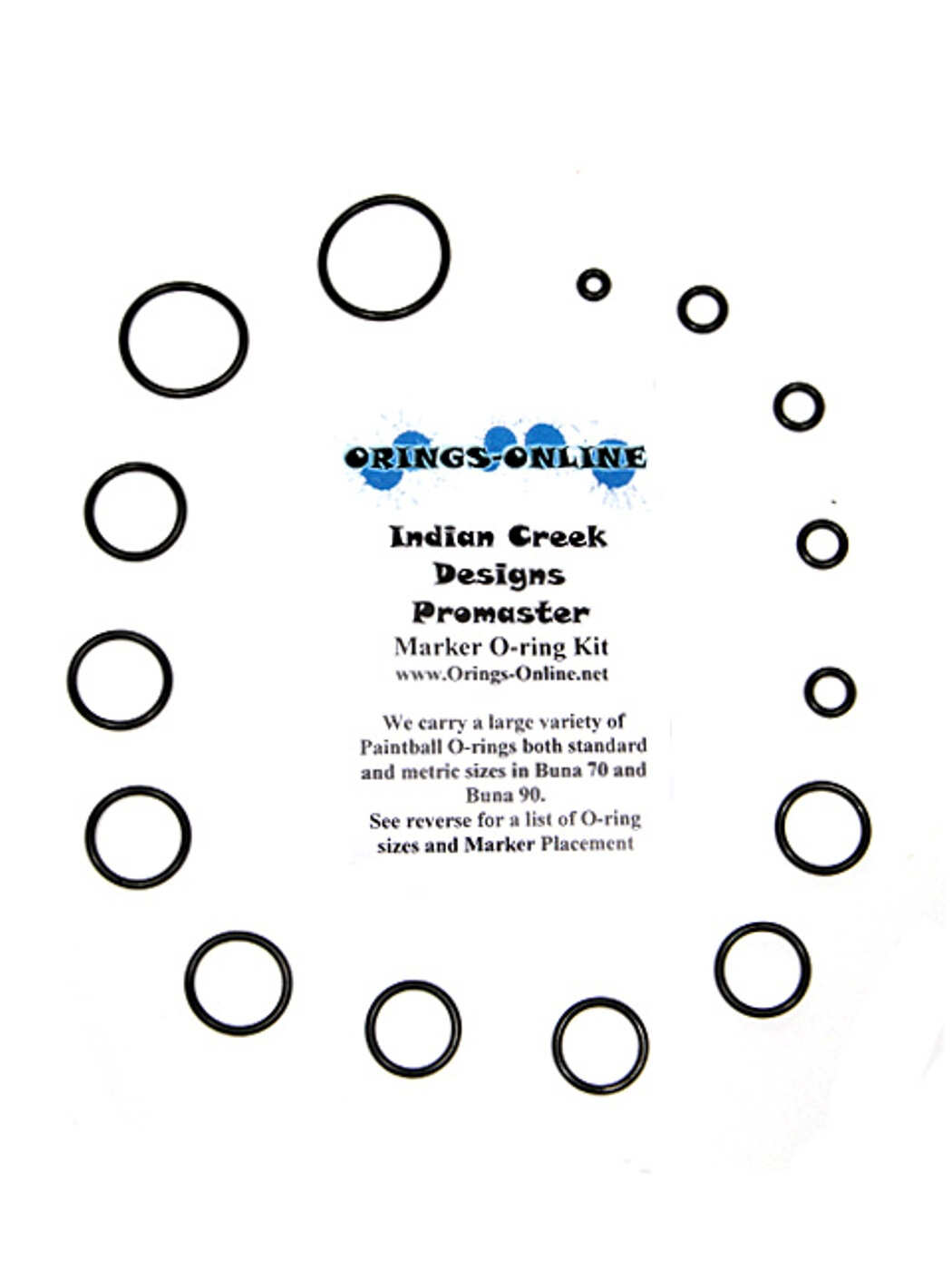 Indian Creek Promaster O-ring Kit